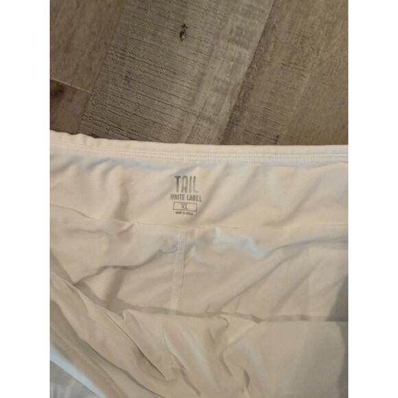 Tail White Label Skort Womens XL White UPF 50 Athletic Golf Tennis New Tags - Picture 5 of 7